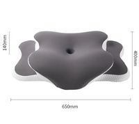 Restrove butterfly memory foam pillow with ice silk cover