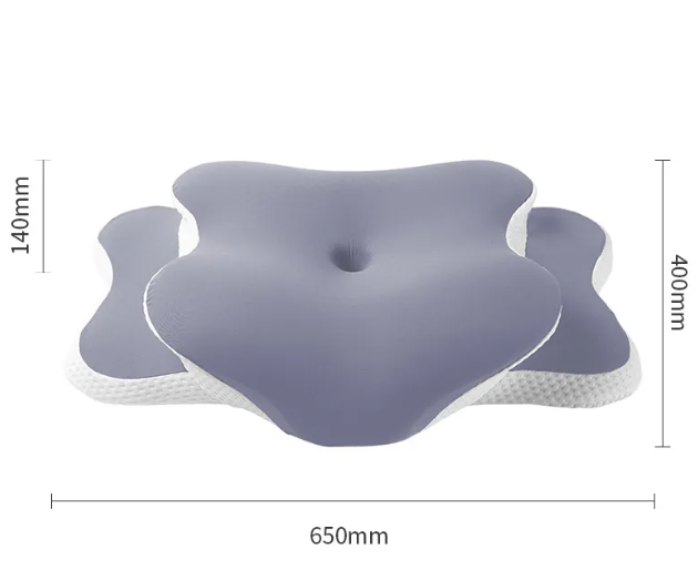 Restrove butterfly memory foam pillow with ice silk cover