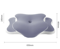 Restrove butterfly memory foam pillow with ice silk cover
