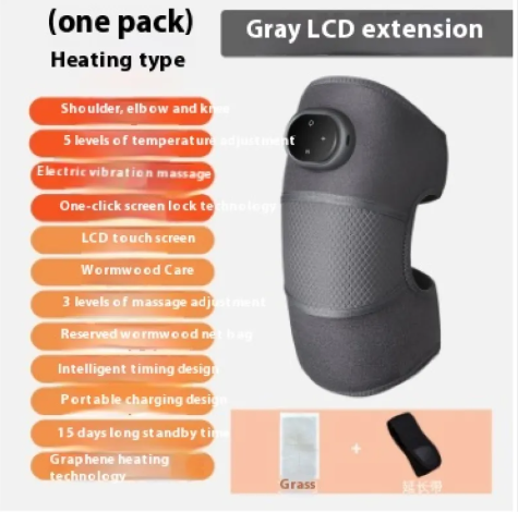 Heat Wave Knee Warmer with LCD Display