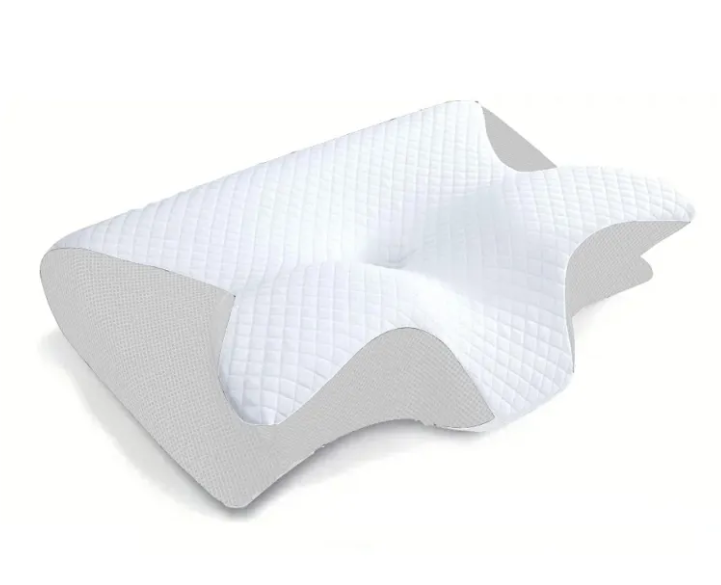 Memory Foam Cervical Pillow with Breathable Mesh