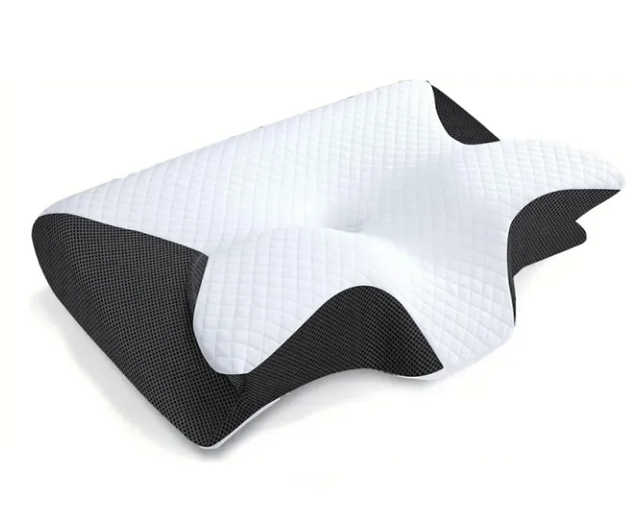 Memory Foam Cervical Pillow with Breathable Mesh