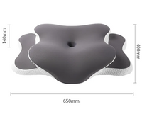 Restrove butterfly memory foam pillow with ice silk cover