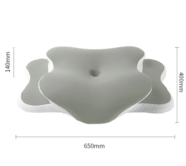 Restrove butterfly memory foam pillow with ice silk cover