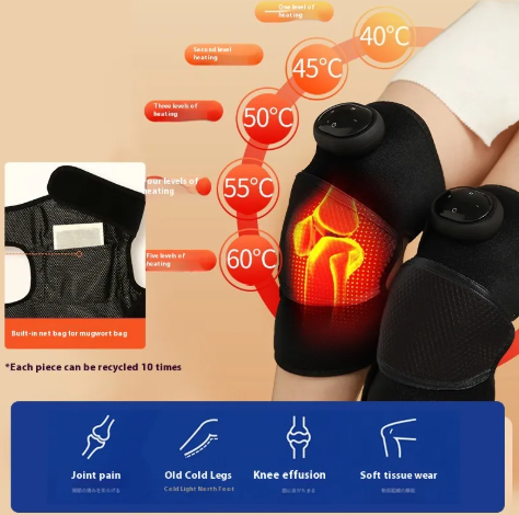 Heat Wave Knee Warmer with LCD Display