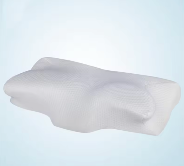 Restrove butterfly memory foam neck pillow with air-layer cover